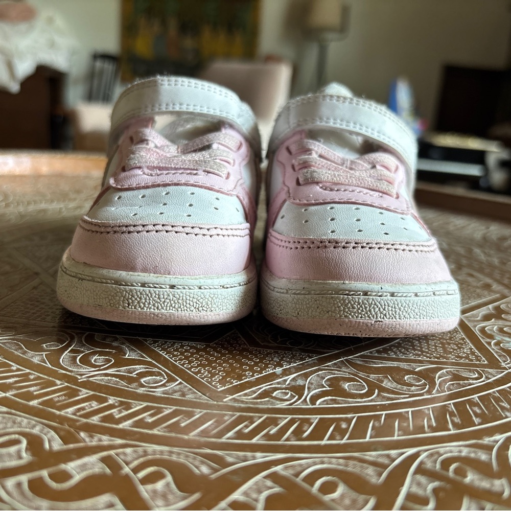 Nike Court Borough Low Recraft Pink and White Sneakers